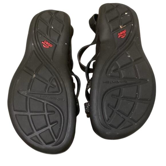 Abeo Womens Laguna Sandals US 8.5 Black Strappy Outdoor Hiking Camping Beachy - Picture 9 of 10